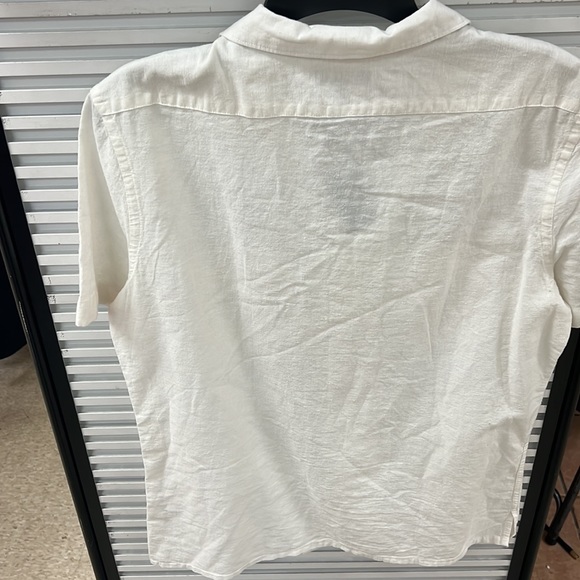 Brand new Express white button down shirt. - Picture 2 of 4